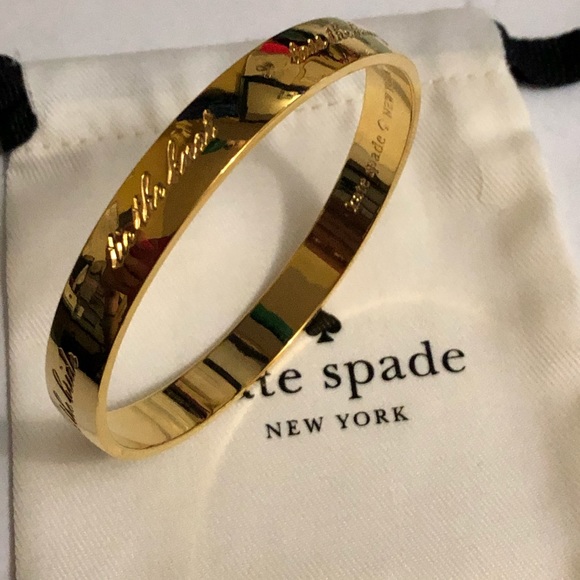 kate spade Jewelry - 🎁Happily ever after Kate spade bangle